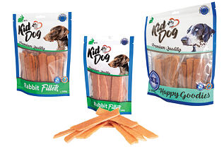 KidDog - Pamlsky Happy Goodies - Králičí maso