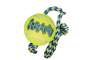 KONG - Hračka tenis air dog míč na šňůrce
