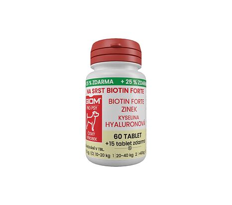 Giom - Biotin FORTE na srst tablety
