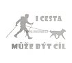 5284 2 wami samolepka dogtrekking i cesta muze byt cil
